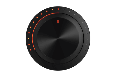 digital volume control knob on transparent background - Download Free Stock Videos Pikwizard.com