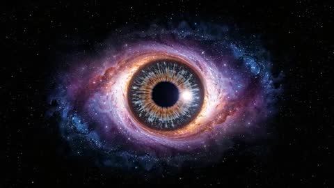 Galactic Eye Opening in Starry Cosmos with Pulsating Nebula