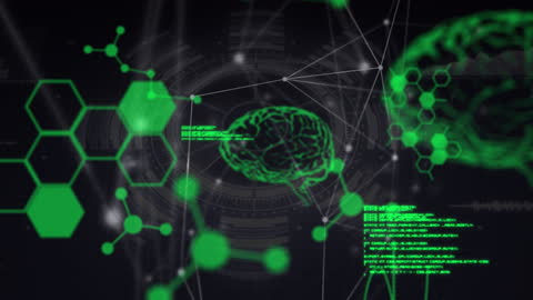 Digital Brain Network Connections with Chemical Formulas