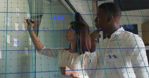 Collaborative Data Analysis in Modern Office Environment - Download Free Stock Images Pikwizard.com