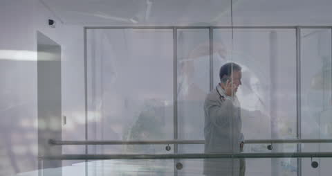 Healthcare Professionals Collaborating in Modern Office Environment