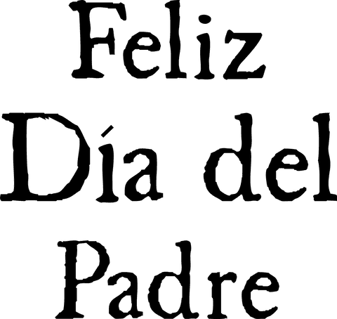 Feliz dia del padre illustration on transparent background
