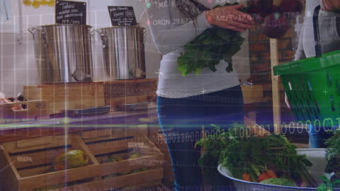 Tech-Inspired Grocery Shopping Experience