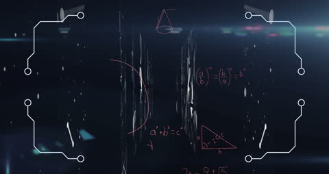 Animation of Mathematical Equations with Network Concept