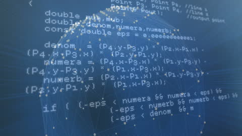 Abstract Digital Data Code Language on Global Virtual Network