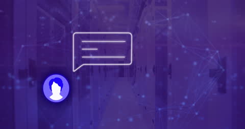 Digital Communication Network over Data Server Room