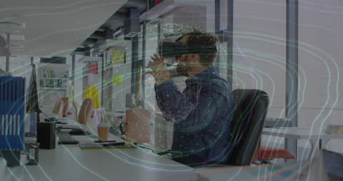 Tech Innovations in Modern Workspace with Virtual Reality