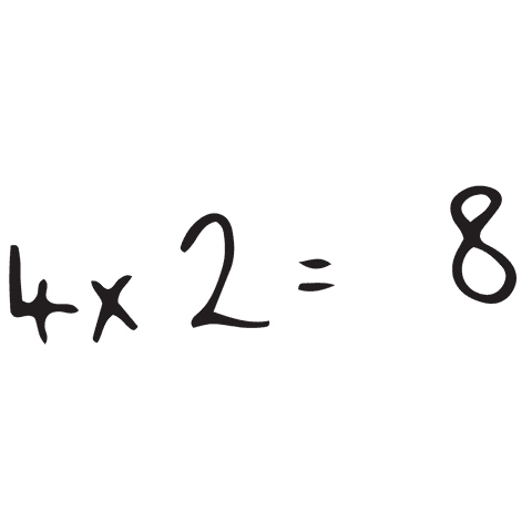 transparent handwritten equation of multiplication on clear background - Download Free Stock Videos Pikwizard.com