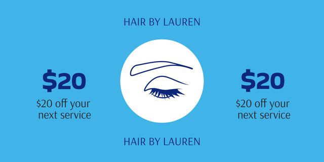Ideal for beauty salons and hair stylists to promote discounts and attract customers. Effective for marketing materials such as flyers, social media ads, and email campaigns.