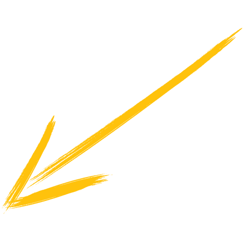 Yellow Painted Arrow on Transparent Background for Dynamic Designs - Download Free Stock Videos Pikwizard.com