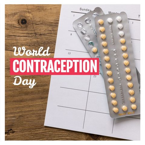world contraception day campaign with pills and calendar - Download Free Stock Templates Pikwizard.com
