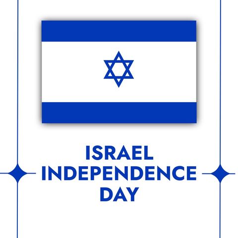 israel independence day celebration concept with flag - Download Free Stock Templates Pikwizard.com