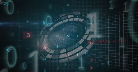 Digital Interface Highlighting Malware Detection in Cybersecurity - Download Free Stock Images Pikwizard.com