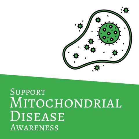 Mitochondrial Disease Awareness Design with Cell Illustration - Download Free Stock Templates Pikwizard.com