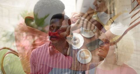 Romantic multicultural city break with celebratory elements