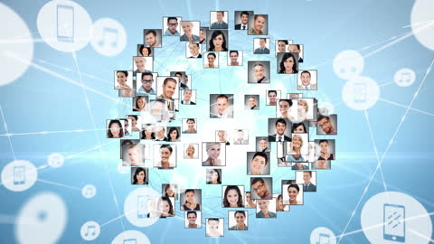 Global Networking Concept with User Profile Connections Over Digital Interface