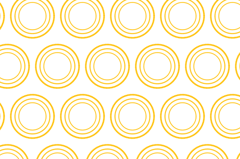 Abstract Yellow Circles Pattern on Transparent Background Vector Art - Download Free Stock Videos Pikwizard.com