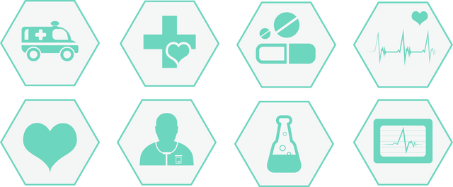 Medical Icons Hexagon Set on Transparent Background for Healthcare and Medicine - Download Free Stock Videos Pikwizard.com