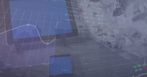 Analyzing Stock Market Data on Tablet and Smartphone - Download Free Stock Images Pikwizard.com