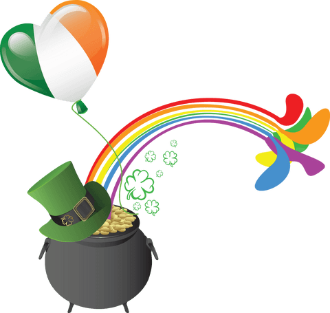 St. Patrick's Celebration Icons on Transparent Background - Download Free Stock Videos Pikwizard.com