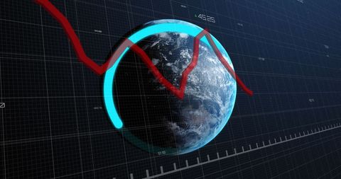 Global Data Analysis and Financial Trends Visualization - Download Free Stock Images Pikwizard.com