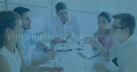 Business Professionals in Strategic Discussion Meeting