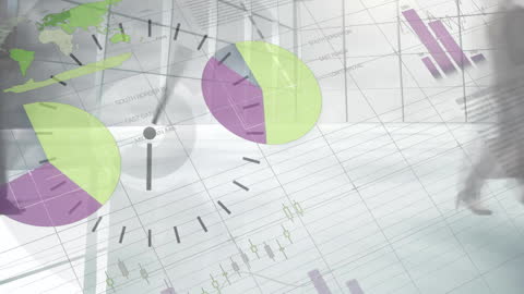 Business Analysis Visualization with Charts and People
