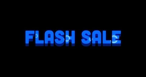 Flash Sale Announcement with Swirling Paint Effect on Black Background - Download Free Stock Images Pikwizard.com