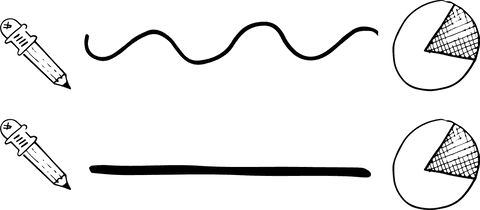 Transparent inspirational vision goal infographic art design