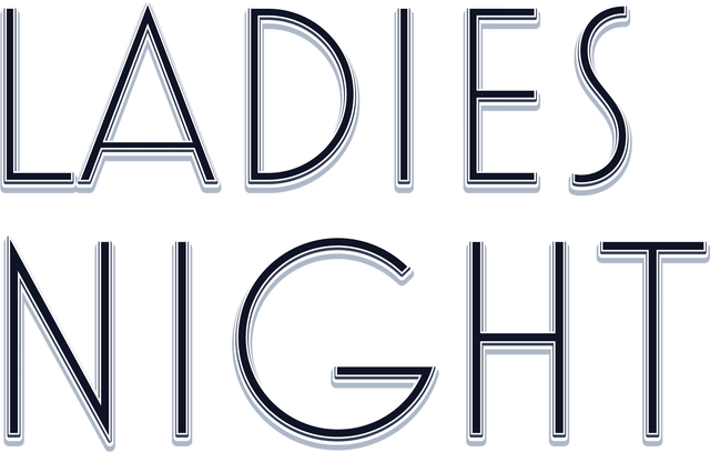 Ladies Night Typography on Transparent Background for Party Promo - Download Free Stock Videos Pikwizard.com