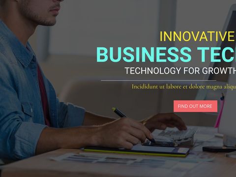 Innovative Business Technology for Strategic Growth - Download Free Stock Templates Pikwizard.com