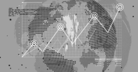 Global Data Processing Innovation with Technological Grid - Download Free Stock Images Pikwizard.com