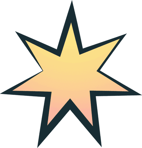 vibrant comic-style starburst design on transparent canvas - Download Free Stock Videos Pikwizard.com