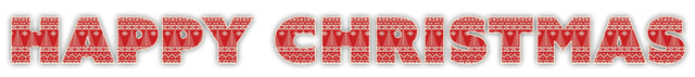 Transparent Happy Christmas Text with Festive Traditional Pattern - Download Free Stock Videos Pikwizard.com