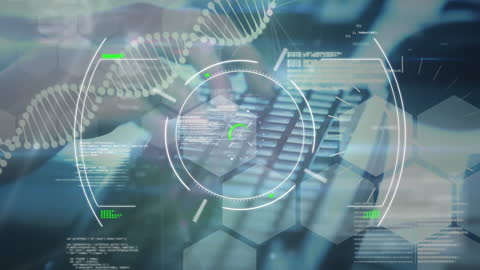 Digital Interface with Data Connections and DNA Elements