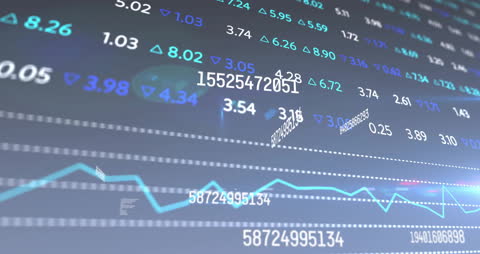 Financial Data Analysis with Dynamic Graphs and Light Trails