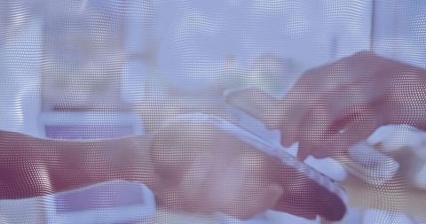 Contactless payment processing with digital overlay