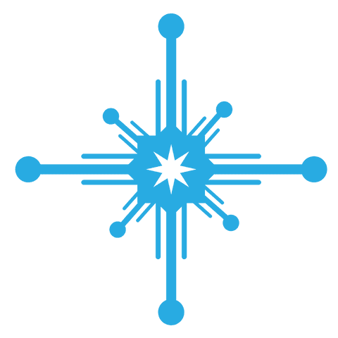 Blue Geometric Transparent Snowflake Design for Winter Backgrounds - Download Free Stock Videos Pikwizard.com