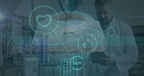 Doctor Analyzing Digital Health Data on Smartphone - Download Free Stock Images Pikwizard.com
