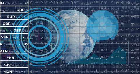 Global Currency Exchange Rates and Digital Data Interface