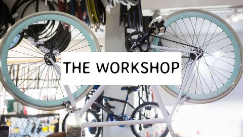 professional bicycle repair shop highlighting craftsmanship - Download Free Stock Templates Pikwizard.com