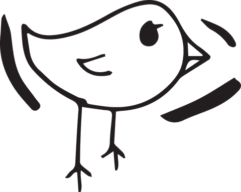 simple bird doodle illustration on transparent background for nature concepts - Download Free Stock Videos Pikwizard.com