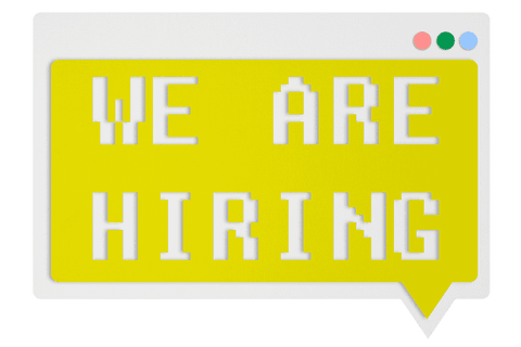 transparent we are hiring text in yellow speech bubble - Download Free Stock Videos Pikwizard.com