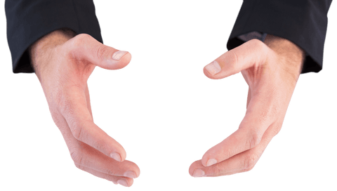 transparent touching movement jesturing hands on office background - Download Free Stock Videos Pikwizard.com