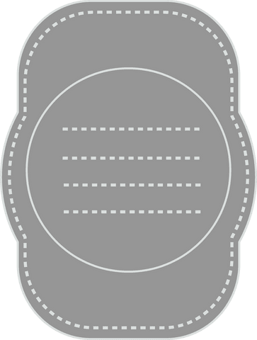 Gray Badge with Empty Text Area on Transparent Background - Download Free Stock Videos Pikwizard.com