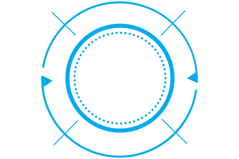 abstract blue circular shape on transparent background - Download Free Stock Videos Pikwizard.com