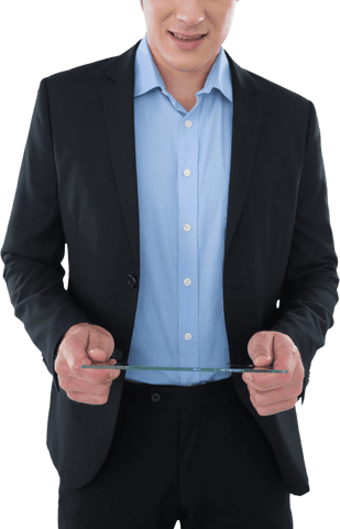 Transparent Glass Interface Businessman - Download Free Stock Videos Pikwizard.com
