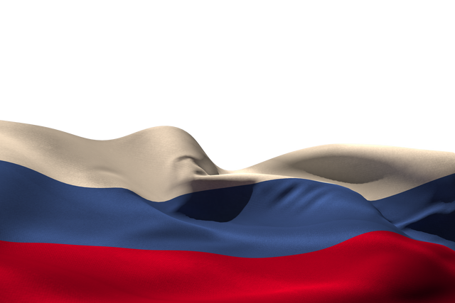 Transparent Russian Flag Waving on a Clear Background - Download Free Stock Videos Pikwizard.com