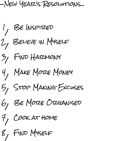 Transparent new year celebratory text in bold font