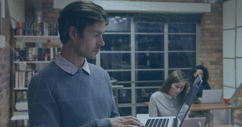 Business People Analyzing Digital Financial Data in Modern Office - Download Free Stock Images Pikwizard.com